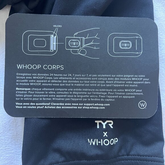 NWT TYR Durafast Elite Men's TYR x WHOOP Jammer Swimsuit - Picture 5 of 8